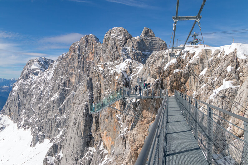 Stairway to Nothingness at Dachstein mountain | © Alexander Klünsner
