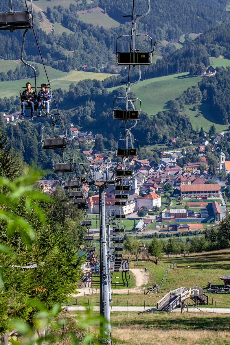 Lift auf den Wilden Berg Mautern im Sommer | © Thomas Kovacsics