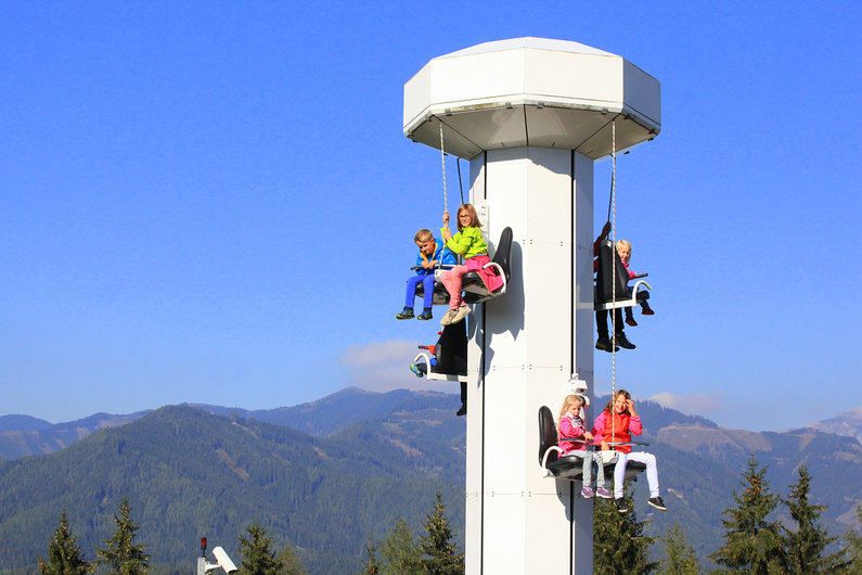 Spielspaß für Kinder am Wilden Berg | © Katharina Wassler