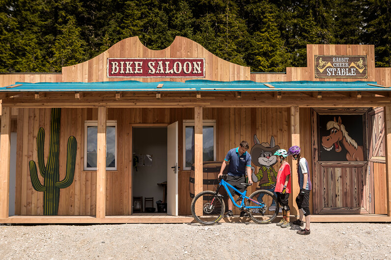 der Bike-Saloon in der Bike Arena | © Roland Haschka