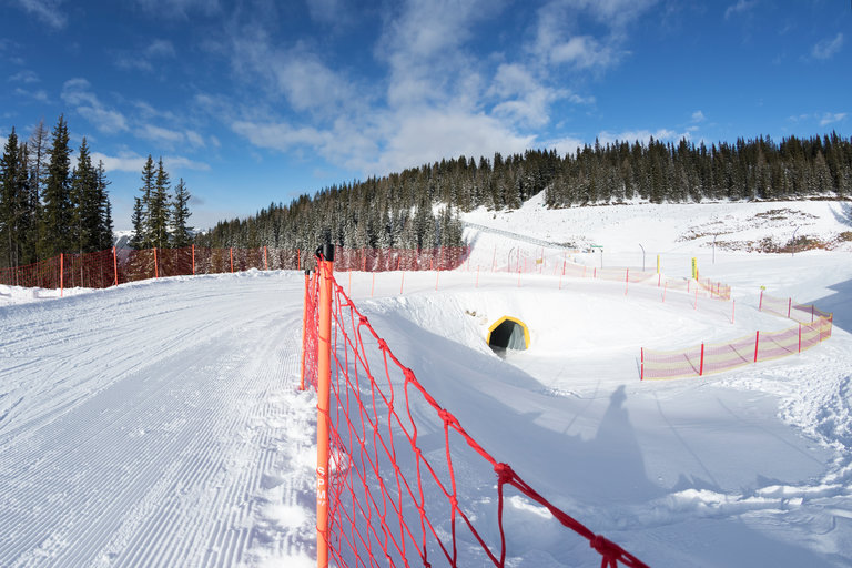 Tunnel in der Funslope | © Katja Pokorn