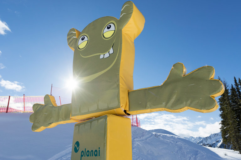 Funslope Planai Einklatschmännchen | © Katja Pokorn