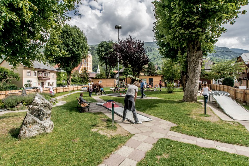 Miniature golf in Schladming | © Gerhard Pilz