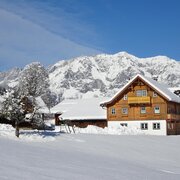 Our house in wintertime