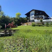 Pond in the wide garden/park 01